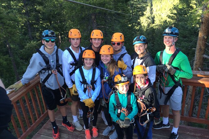 Rocky Mountain 4-Zipline Adventure on CO Longest and Fastest! - Photos and Video Without the Usual Hassle