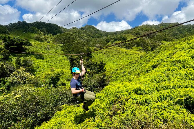 Shaka Zipline: 5 Line Zipline Tour (60 - 260 lbs) - The Uphill Walk and Shoe Choice: The Part That Can Catch People