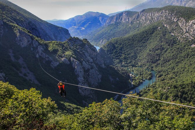 Side Combo Tour 3 in 1 Adventure Rafting Quad Zipline Exprience - Zipline Over the River: Fun Crossing, Short Runs, and Wind Checks