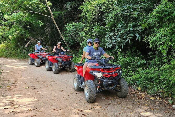 Sky High Zipline and Wang Sai Waterfall Views on Koh Phangan - Sky Bridge, Sky Bike, and the Sky Table fruit-and-views stop
