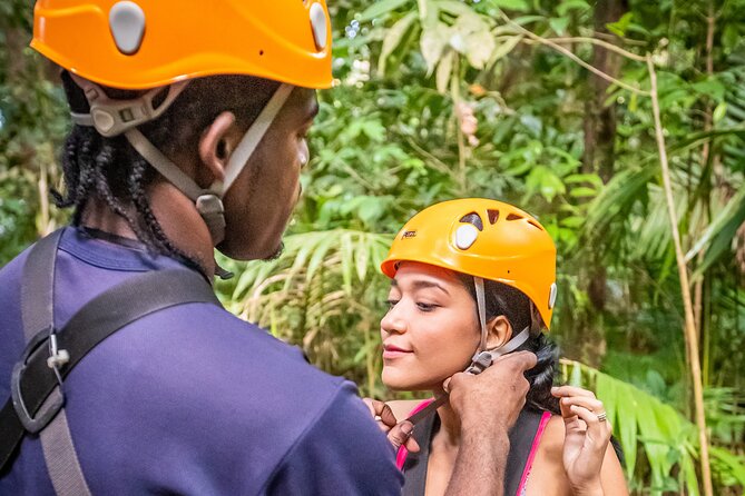 St. Lucia Zip line, Aerial Tram and Hiking tour Ultimate 3 - Ultimate 3 in St Lucia: tram + canopy zip lines in one half-day