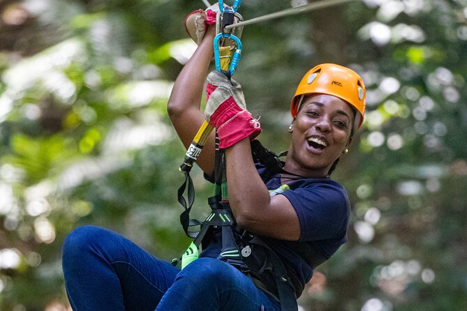 St. Lucia Zip line, Aerial Tram and Hiking tour Ultimate 3 - The second hike and final tram descent: views on the way down
