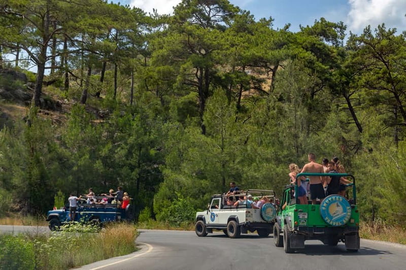 Super Combo: Ziplining, Rafting, Jeep & Buggy Safari w/Lunch - Rafting on the Köprülü River (13 km): The Day’s Peak for Many People