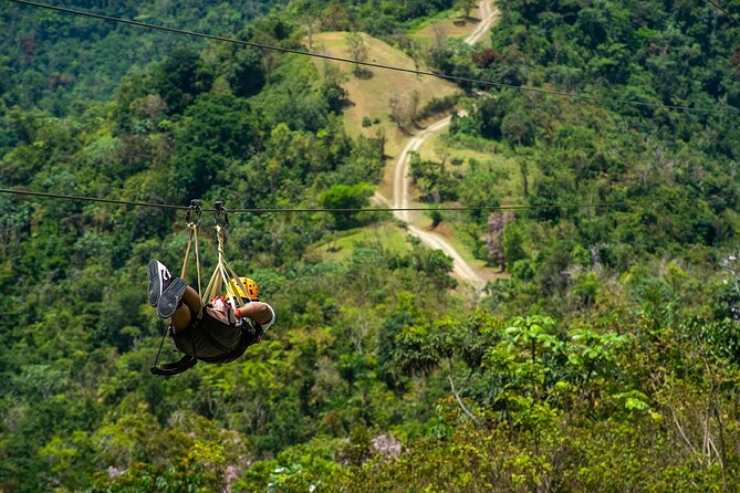 The Beast Zipline at Toroverde Adventure Park in Puerto Rico - The Beast Ride: 4,745 Feet, Up to 60 mph, Laying Down