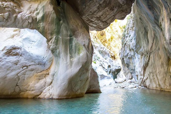 Thrilling Zipline Adventure Göynük Canyon from Kemer - The canyon stop: gear-up, harness check, then fly