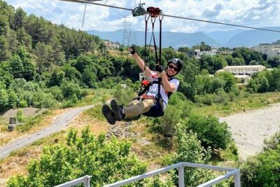 Tirana Zipline Adventure in Petrelë – Albania’s First Zipline - Before You Fly: Safety Briefing and Harness Work