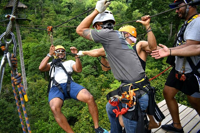 Tree Bridge Cafe And Zipline - Jungle Flight Adventure in Koh Samui - Small group size means faster feedback