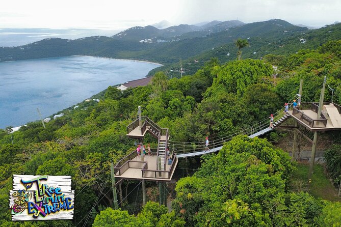 Tree Limin' Extreme Zipline - Views are great, but so is the pacing