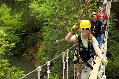 Tree Tops Zip Line Canopy Tour - Tree Tops in West Virginia: a canopy tour that teaches as you go