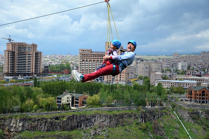 Try the fastest zipline in Armenia - The 870m and 650m Runs: What the Flight Feels Like