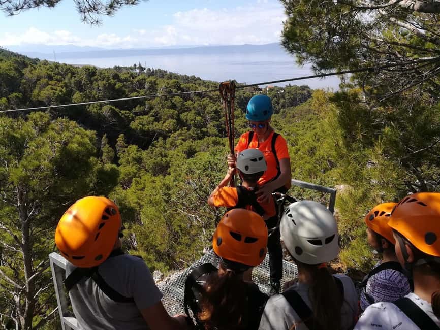 Tučepi: Zip Line Experience - Guides, Pacing, and the No-Queuing Advantage