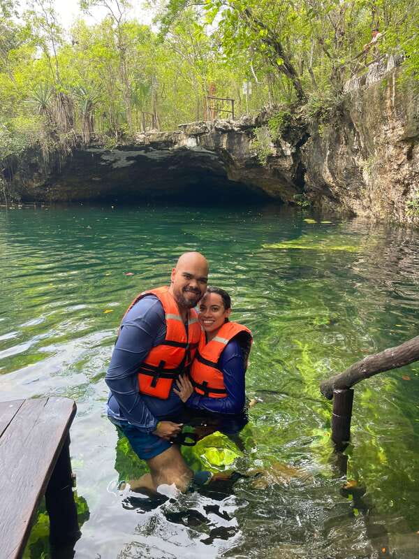 Tulum: Half-Day Adventure Zip line Cenote in Mayan Community - Canoe on calm water: the break between thrills