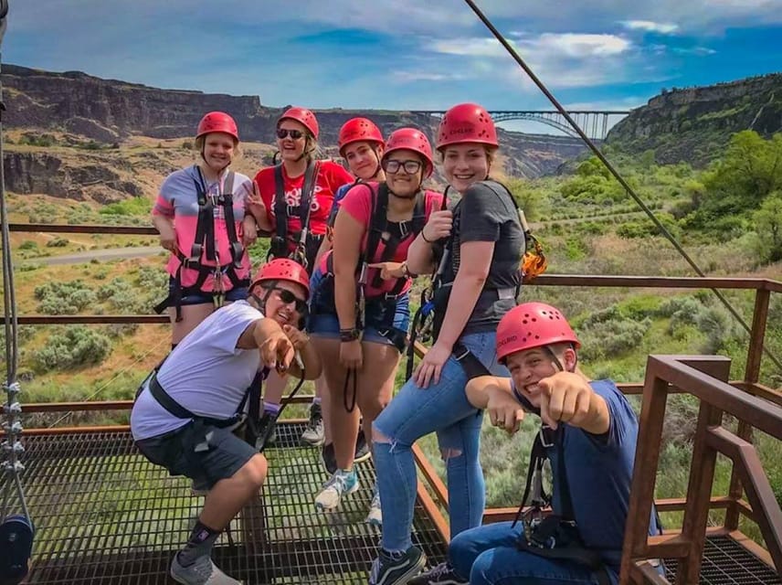 Twin Falls: Zip Line Tour - Practical tips that matter on zip line day