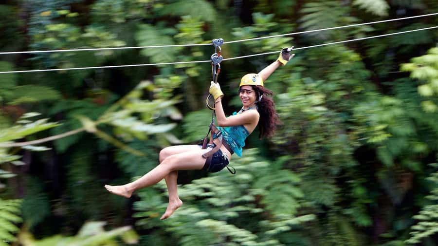 Ubud: ATV Quad Bike & Zip-Line Adventure with Meal - Zip-line over Tegalalang: flying above Bali’s rice-terrace views