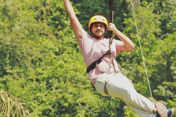 Ubud Half Day Zipline and Jungle Swing - The 13-meter jungle swing: fun photos, serious height