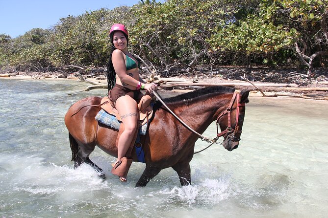 Ultimate Adventure Day Horseback, Zip Line & ATV at Mahogany Bay - ATV Safari Through Jungle, Iron Shore Gardens, and a Beach Reset