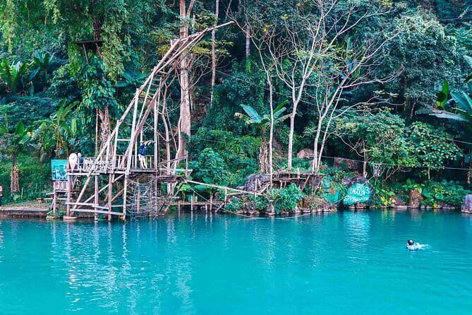 Vang Vieng Tour A Blue lagoon 3 with Caves and Zipline - Key highlights that make this tour work