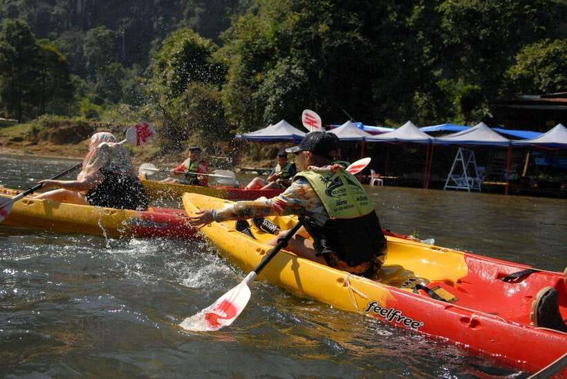 Vang Vieng: Zipline, Cave Tube, Trek, Kayak and Blue Lagoon - Fitness and safety fit: who should choose this day, and who should skip it