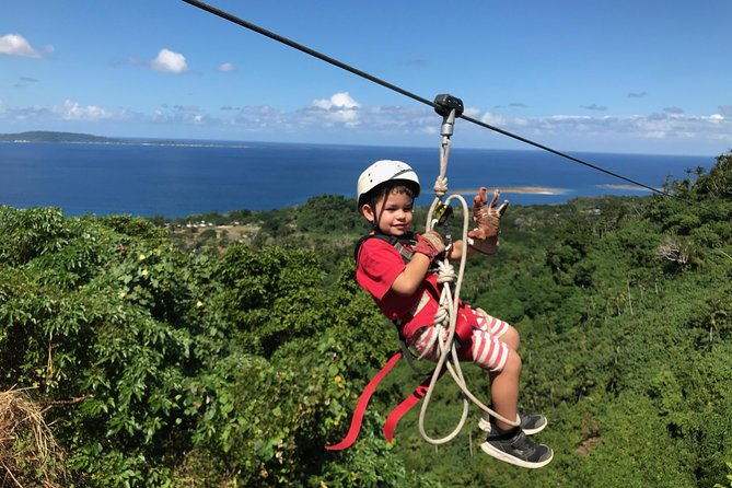 Vanuatu Jungle Zipline with Transfers - Safety, Gear, and First-Time Comfort (Including Mark)