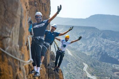 Via Ferrata And Zip Line - The zip-line return: turning nerves into speed