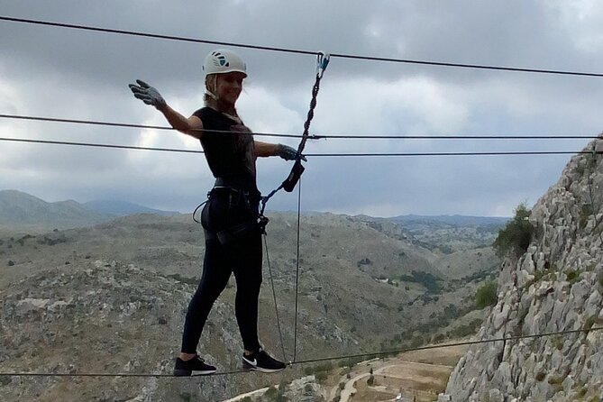 Via Ferrata & Zip Line Zafarraya - Zip lines included: how to get the most fun without losing control