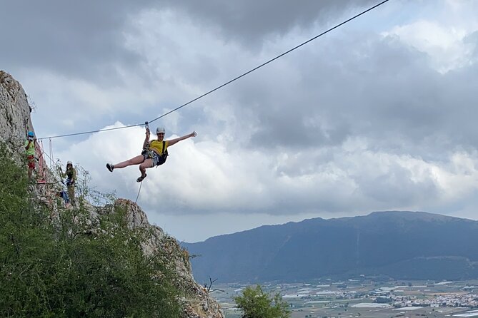 Via Ferrata & Zip Line Zafarraya - Getting there from the Málaga area: meeting in Nerja, then heading out