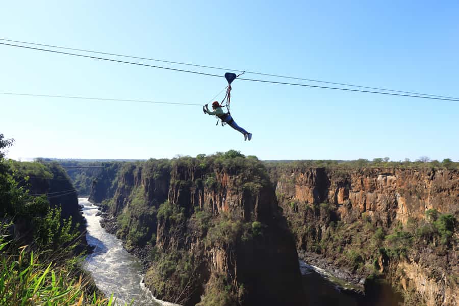 Victoria Falls: Half Day Flying Fox, Zip Line, & Gorge Swing - Zip Line: Wind-in-Your-Hair Speed and Gorge Views