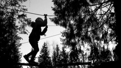 Voss High Rope & Zipline Park - Getting There From Voss: The E16 Route and the Tvindefossen Landmark