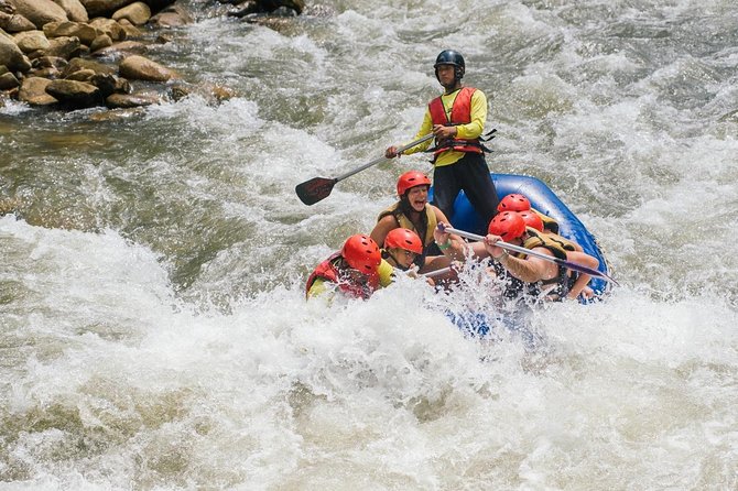 White-water Rafting with Ziplining in Phangnga - Wat Suwan Kuha Cave Temple: short stop, memorable monkey energy