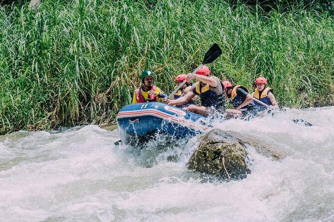 White-water Rafting with Ziplining in Phangnga - Forest zipline over Phang Nga: height, speed, and the rope-bridge moment