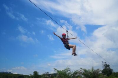 White-water Rafting with Ziplining in Phangnga - Best Rafting 4U camp: paddles, river guide, and safety that feels real