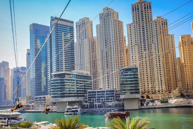Xline for Urban Zipline Private Experience at Dubai Marina - XLine Dubai Marina: An Urban Zipline Over Yacht-Filled Water