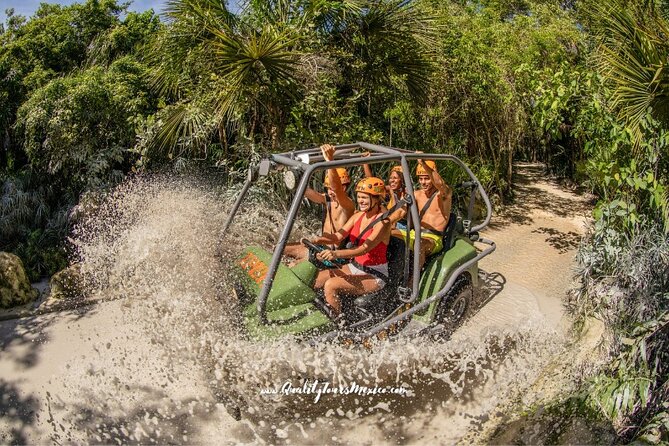 Xplor zip line park with transportation - ATV tour (10 km) and amphibious vehicles: the variety you’ll be glad you paid for