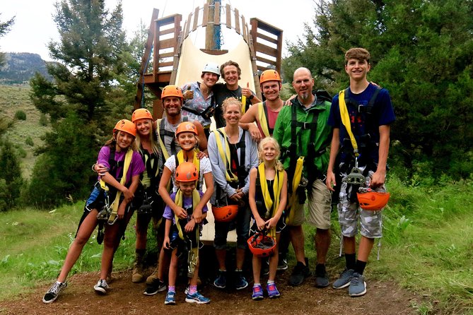 Yellowstone Zipline EcoTour at the Ranch - The Views: Mountain Stream Sounds and Wildlife Watching