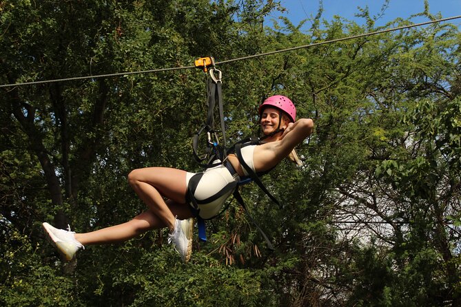Zip & Dip: Zipline and Wet 'n' Wild Waterpark Combo - Coral Crater Zipline: A Short Course That Still Feels Big