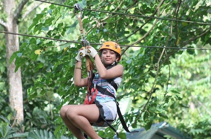 Zip Line - Half Day Trip - What happens before you fly: gear up, learn the rhythm