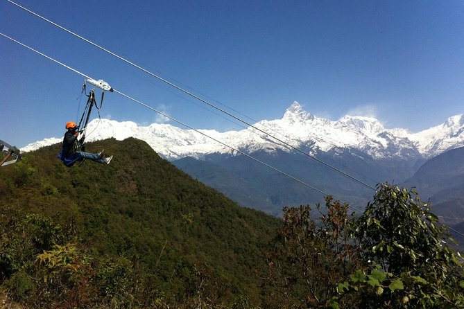 ZipFlyer Nepal - The World's Steepest Zip-line - The ZipFlyer Run: 1.9 km Long, With Real Speed