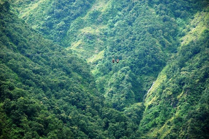 ZipFlyer Nepal - The World's Steepest Zip-line - Dual Ziplines: Side-by-Side Flying With a Friend