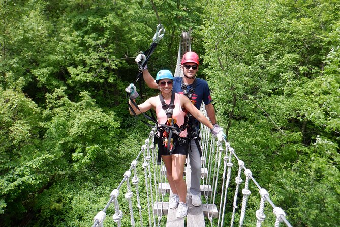 Zipline Adventure in Galena, Illinois - Final Line Choices: Optional Free-Fall or Rappel to the Ground