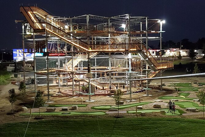 Zipline and Adventure Tower at Ryze Adventure in Missouri - Safety Setup: Equipment Provided, Rules Non-Negotiable