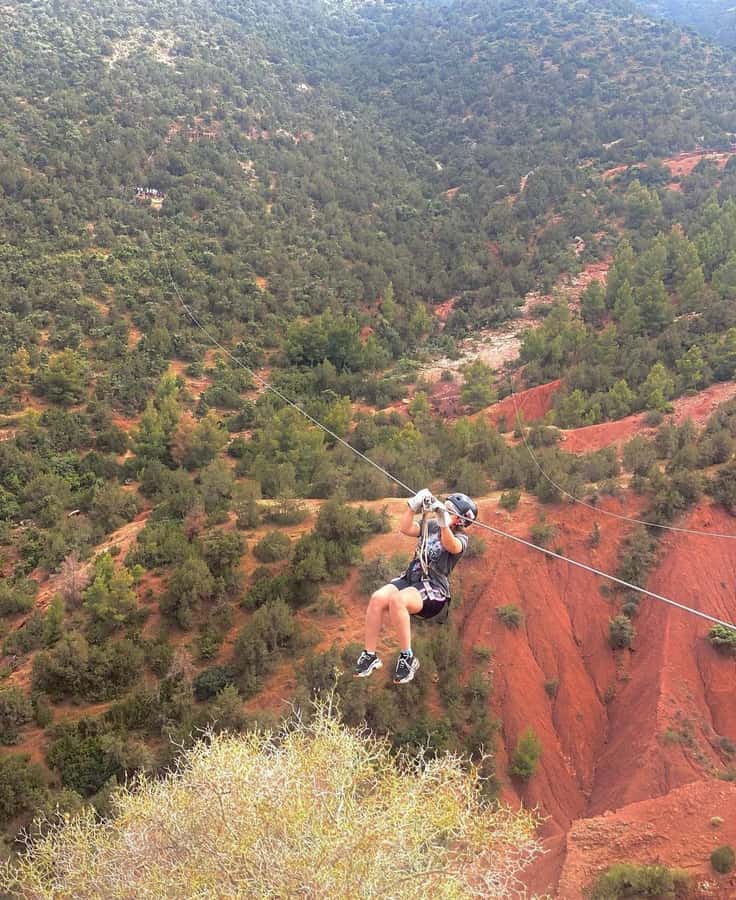 Zipline and Camel Adventures in Marrakech - Tahnaout: the morning warm-up before you fly