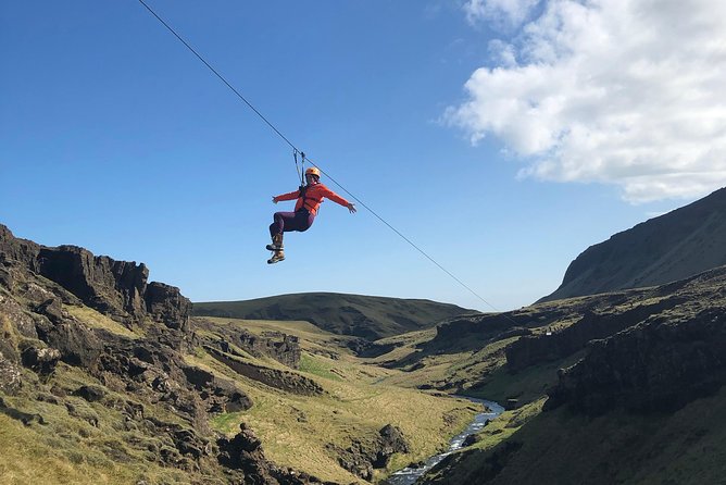 Zipline and Hiking Adventure Tour in Vík - Key Points at a Glance