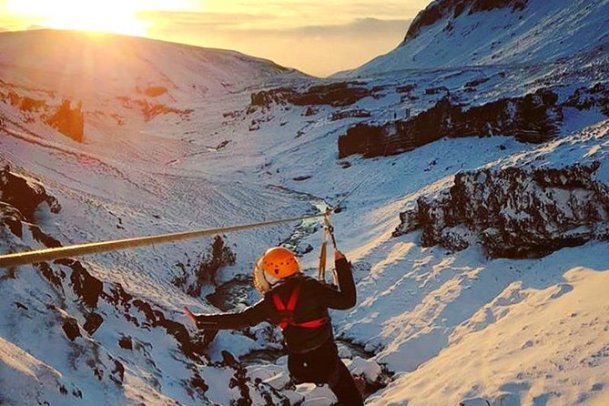 Zipline and Hiking Adventure Tour in Vík - The Leap of Faith and the Stream Section