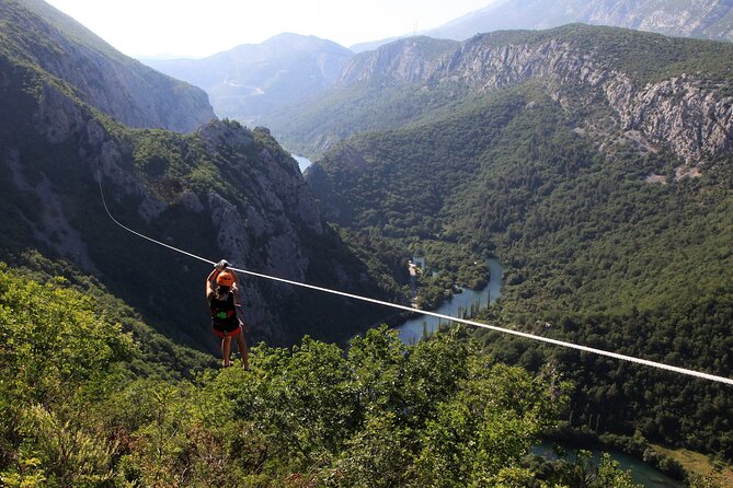 Zipline Croatia: Cetina Canyon Zipline Adventure from Omis - Hiking and ladder steps: the part that can surprise you