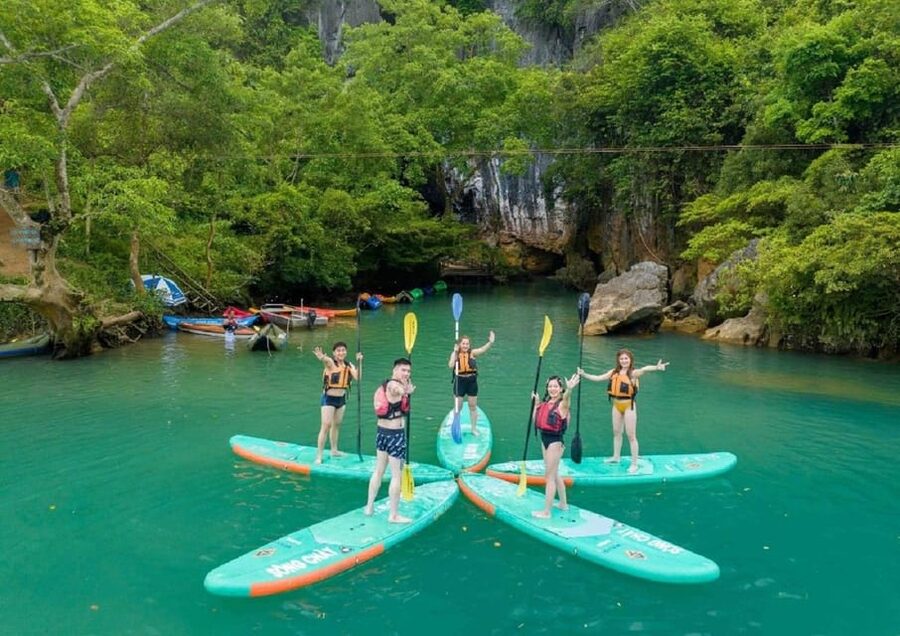 Zipline Dark Cave & Phong Nha Cave Tour : Dong Hoi/Phong Nha - Stop 1: Dark Cave activities and what each one feels like