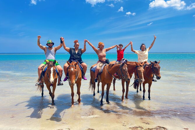 Zipline, Dunn’s River Falls, Bamboo Rafting & Horseback Ride Tour - Key Highlights You’ll Feel Fast
