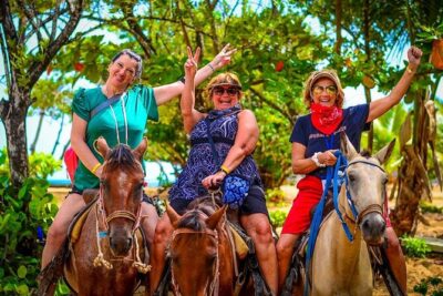 Zipline, Horse, Buggy and Macao Beach, Water Park with Lunch - Horse + buggy: two riding styles, one smooth transition