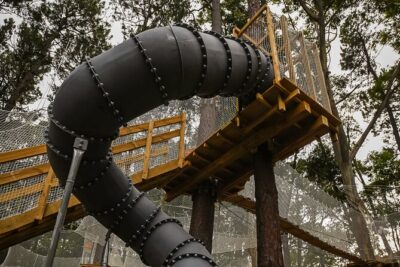 Zipline over the Heysen Trail & Through the Pines of Kuitpo - Courses, zip-lines, and the Tarzan swing: what “up in the trees” feels like