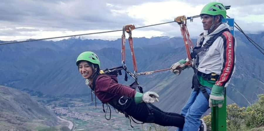 Zipline over the Sacred Valley Trip - That Tibetan Bridge challenge: where balance meets adrenaline