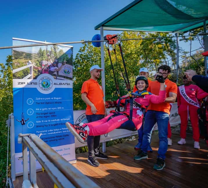 Zipline Tirana Adventure & Petrela Castle - With Transport - Key Things You’ll Notice Right Away